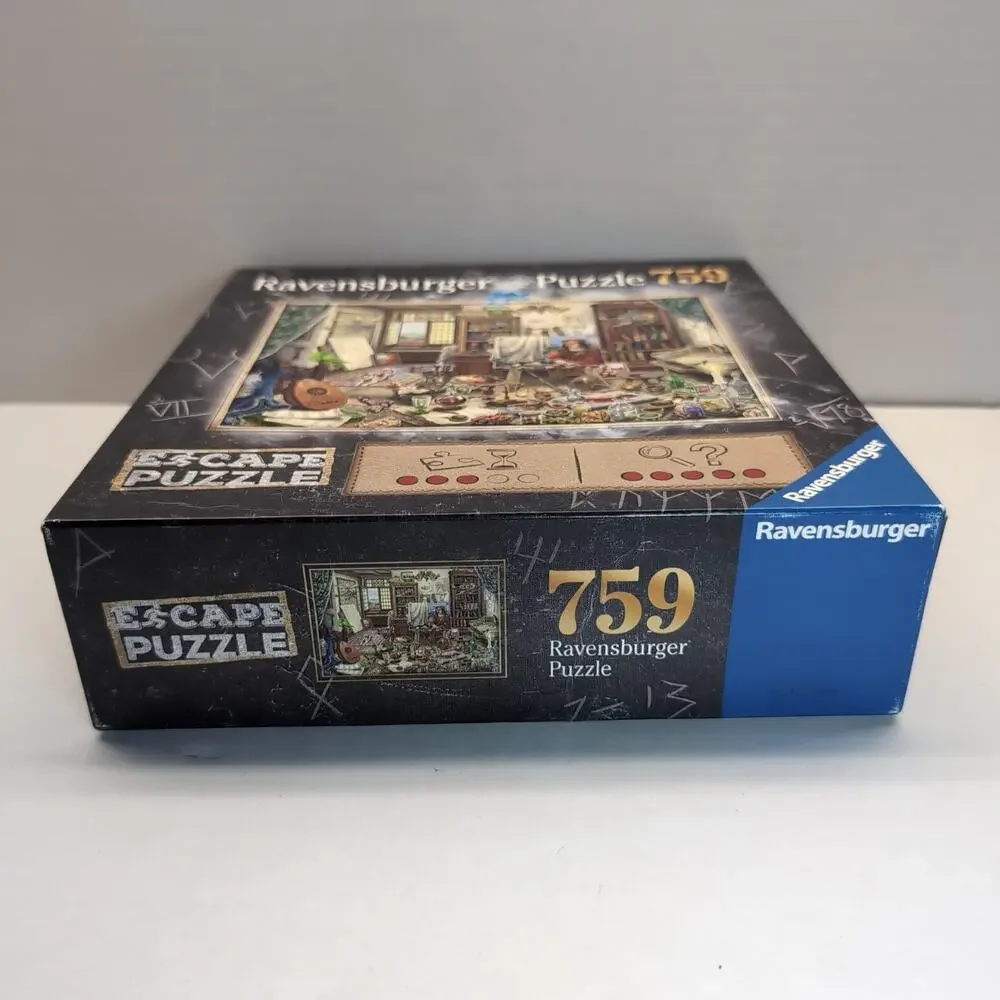 Ravensburger Escape Puzzle 759 Artist Studios Complete Solution Envelope Opened - Picture 6 of 10